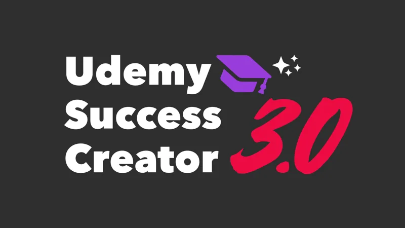 Udemy Success Creator 3.0